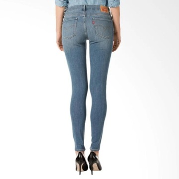 Levis Damskie dżinsy 711 Skinny Simple 18881-0122-27/32