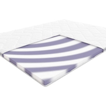 Materac nawierzchniowy 140x200 Bass HILDING Cashmere topper