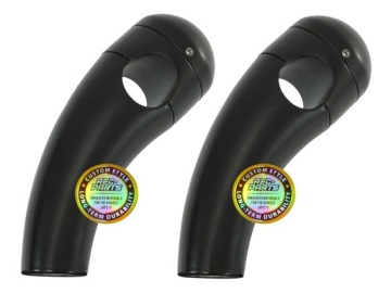 Подставки под руль дюймовые черные ручки высота крепления на 13 см выше на 4 см