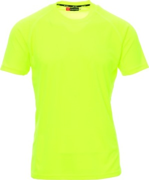 Pánske tričko ŠPORTOVÁ VZDUŠNÁ T-shirt pánske FITNESS RUNNER žltá XL