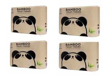 ZUZii 4xpapier toaletowy bambusowy Eko Eco