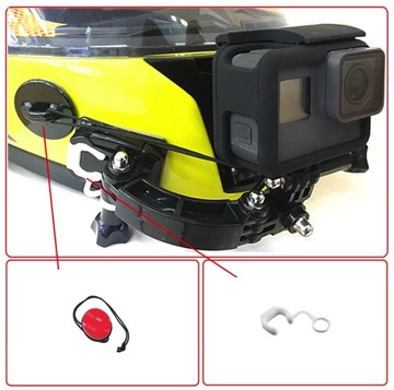Набор креплений SHOOT — 11 деталей ШЛЕМ для мотоцикла GOPRO DJI ACTION (GP.21)
