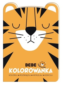 Kolorowanka tygryskowa bebe Interdruk