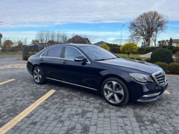 Mercedes Klasa S W222 Limuzyna Facelifting 4.0 560 469KM 2020 Mercedes-Benz Klasa S W222 S 560 LONG Sprowadzony z NIEMIECZarejestrowany, zdjęcie 4