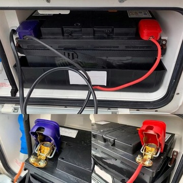 KLEMA SAMOZACISKOWA WYŁĄCZNIK HEBEL DO SAMOCHODU AUTA AKUMULATORA