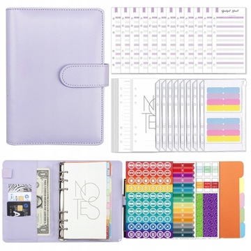 Księga rachunkowa A6 Pu Leather Loose Leaf Book