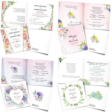 Свадебные пригласительные на свадьбу проекта KREATOR - 10 шт.