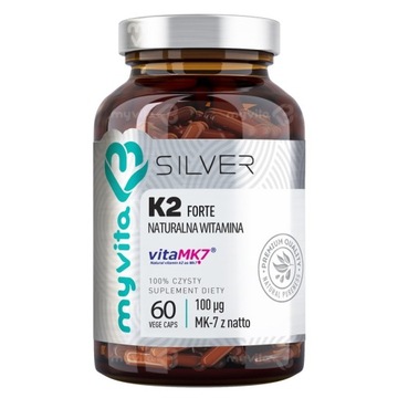 Naturalna witamina K2 Forte MyVita Silver 60kaps