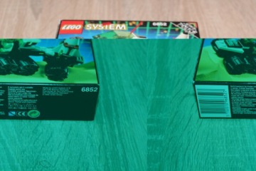 Коробка LEGO SPACE POLICE 6852-1 НАБОР ИНСТРУКЦИЙ