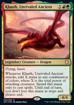 Karta Magic: Klauth, Unrivaled Ancient FOIL