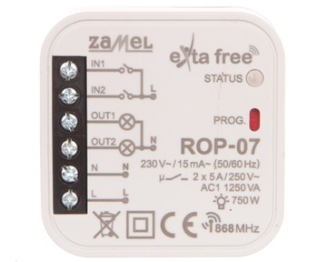 Радиоприемник ZAMEL 2-канальный EXTA ROP-07