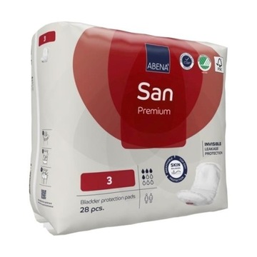 ABENA SAN POSTPARTUM PADS 3 впитывающие, профилированные, дышащие, большие