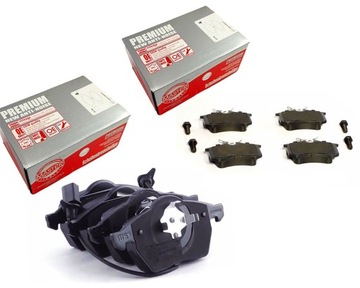 KLOCKI PRZÓD+TYŁ AUDI A4 B6 B7 A6 C5 VW PASSAT B5