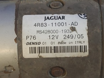 4R8311001AD STARTÉR JAGUAR S-TYPE X200 2.7 D