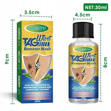 10 мл жидкость для лечения бородавок на теле, жидкость для удаления бородавок, анти