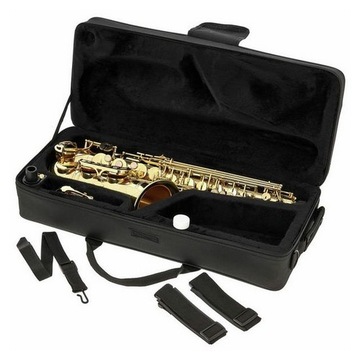 Saksofon altowy z futerałem i ustnikiem mosiężny Thomann TAS-180 Alto Sax