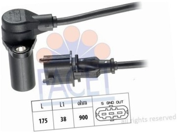 FACET 9.0382 GENERÁTOR IMPULS HŘÍDEL OJNICE