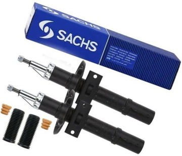 SACHS AMORTYZATORY+OSŁ PRZÓD VW POLO 9N 9A