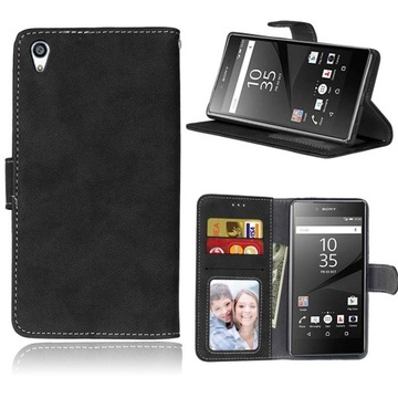 Sony Xperia Z5 Premium Etui Pokrowiec Portfel