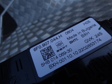 PANEL KLIMATIZACE SEAT OE 6F0907044H