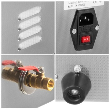 Cyfrowa Myjka Ultradźwiękowa z grzałką 6L