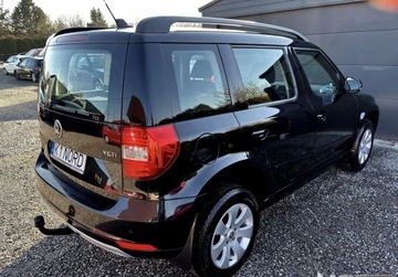 Skoda Yeti Minivan Facelifting 1.2 TSI 110KM 2017 Skoda Yeti Bezwypadkowy DSG, FV23, NAVI, Kredyt, Leasing 1.2 Benzyna, zdjęcie 4