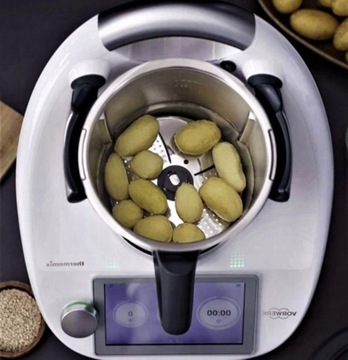 ОВОЩЕОЧИСТКА С КРЫШКОЙ НОЖА ДЛЯ THERMOMIX TM6 TM5