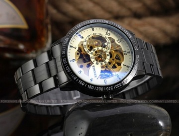 Оригинальные мужские часы Winner Skeleton a