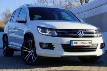 Volkswagen Tiguan I SUV Facelifting 2.0 TDI BlueMotion Technology 184KM 2015 Volkswagen Tiguan 2.0 TDI CR 184 KM, Lift, 4x4, R-Line, Navi, Kamera, Weba