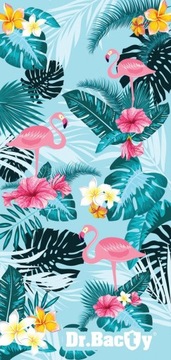 Ręcznik szybkoschnący z polygiene DR BACTY PRINT L