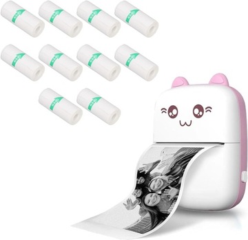 Самоклеящаяся термобумага 57х25мм 10 рулонов.