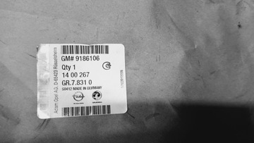 NÁRAZNÍK PŘEDNÍ OPEL SIGNUM VECTRA C 02-05 1348914 9186106 ORIGINÁLNÍ