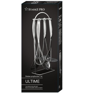 Металлическая подставка для КУХОННОЙ утвари НАБОР из 7 предметов Кухонные аксессуары Ultime