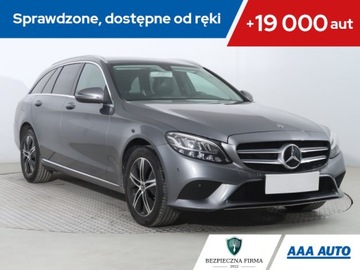 Mercedes Klasa C W205 Kombi Facelifting 1.6 180 156KM 2019 Mercedes C C 180, Salon Polska, 1. Właściciel