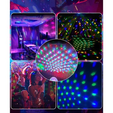 ДИНАМИЧЕСКИЙ СВЕТОВОЙ ЭФФЕКТ, USB-ДИСКОТЕЧНЫЕ ЛАМПЫ RGB С ДИСТАНЦИОННЫМ УПРАВЛЕНИЕМ, ДЛЯ ВЕЧЕРИНКИ