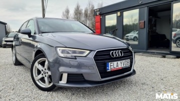 Audi A3 8V 2016 Audi A3 Sportback 2.0Benz Automat Navi climatronic szyberdach 1 rej 2017 b, zdjęcie 3