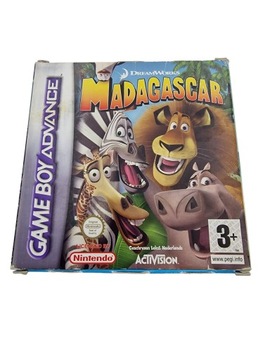 GAME BOY ADVANCE MADAGASCAR ORYGINAŁ