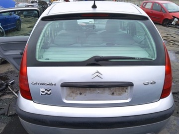 Citroen C3 02-09 KLAPA TYLNA TYŁ bagażnika kod lakieru EZRC