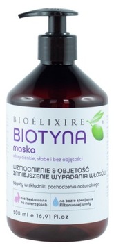 BIOELIXIRE Biotyna Maska do Włosów z Biotyną 500ml