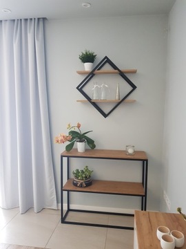 ROMB 2 LOFT INDUSTRIAL полка 50х50см ДУБ варианты