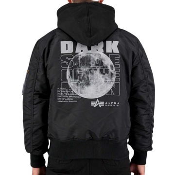 Kurtka z kapturem Alpha Industries MA-1 VF Hood Dark Side 108108 285 XL