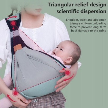 NOSIDEŁKO DLA DZIECKA ERGONOMICZNE BIODROWE 3D