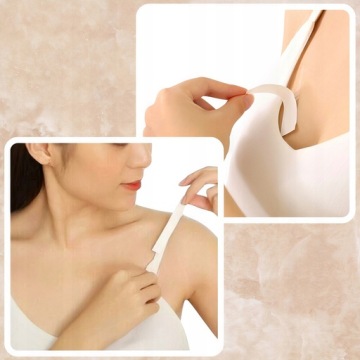 ДВУХСТОРОННЯЯ ЛЕНТА ДЛЯ ОДЕЖДЫ, ПРОЗРАЧНЫЕ ЗАПЛАТЫ, РУЛОН 5М ЗАПЛАТОК ДЛЯ КОЖИ ТЕЛА