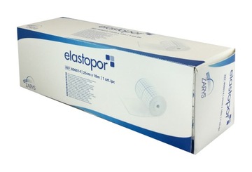 ELASTOPOR przylepiec 25cm x 10m taśma chirurgiczna