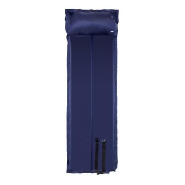 Коврик самонадувающийся с подушкой КОМБИНИРОВАННЫЙ + ремни крепления 188х57см