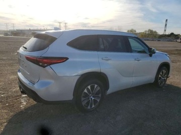 Toyota Highlander III 2022 Toyota Highlander 2022r., Xle, 3.5L, od ubezpieczalni 3.5 Benzyna 299KM, zdjęcie 4