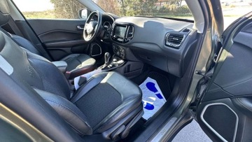 Jeep Compass II SUV 1.4 Multiair 170KM 2018 Jeep Compass Raty juz od 1200ZL Navi Radar Automat 170KM Skora full opcja, zdjęcie 21