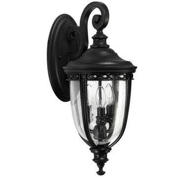 Elewacyjna LAMPA ogrodowa FE/EB2/M BLK Elstead FE