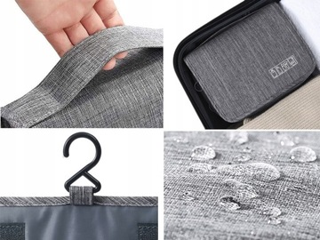 Kosmetyczka wisząca podróżna organizer do łazienki