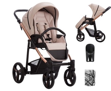 BEBETTO wózek spacerowy NICO ESTILO PRO 03 Toffee